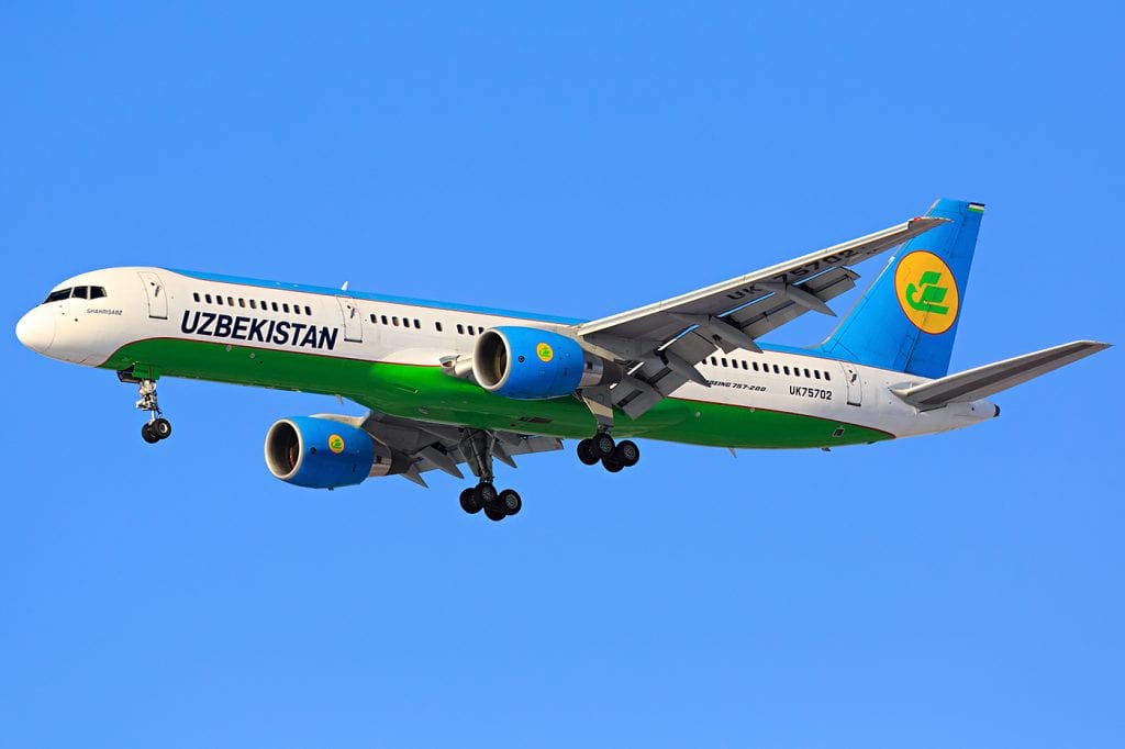 Uzbekistan Airways отменяет международные рейсы до 31 августа