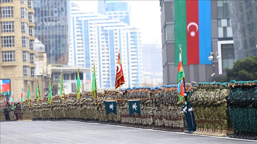 Эрдоган приехал на парад победы в Баку