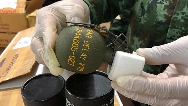 В тайских почтовых посылках нашли боеприпасы