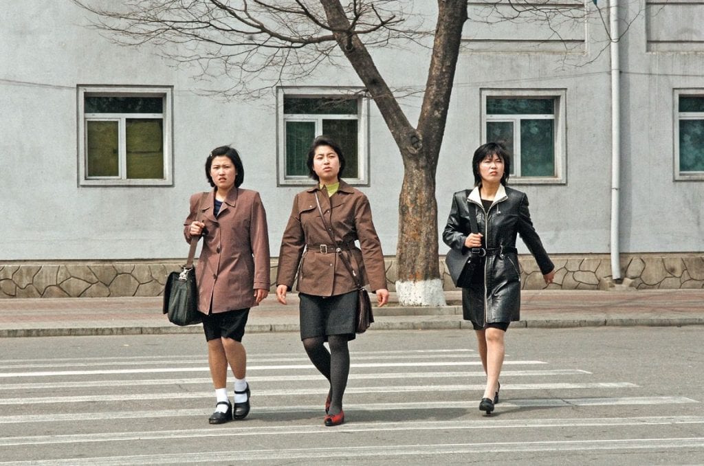 Северная Корея мобилизует домохозяек на стройки