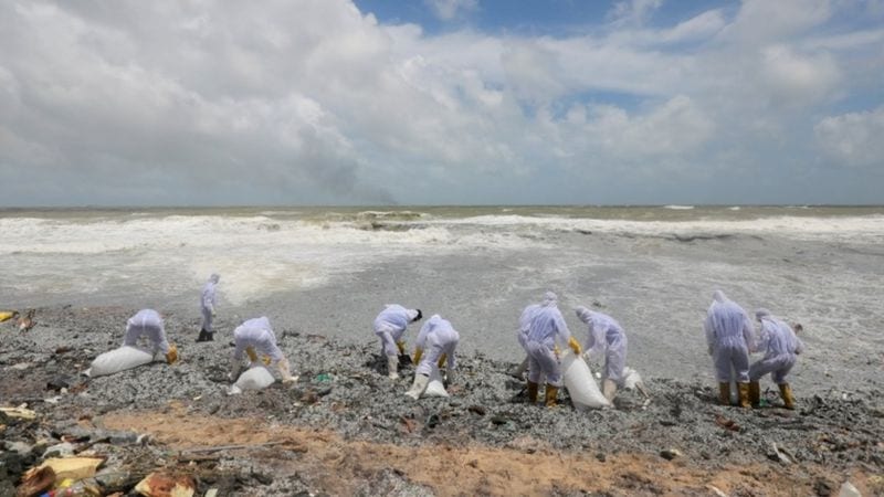 Шри-Ланке грозит экологическое бедствие