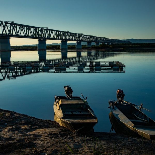 Железнодорожный мост Китай-Россия готовится к первому пробному запуску
