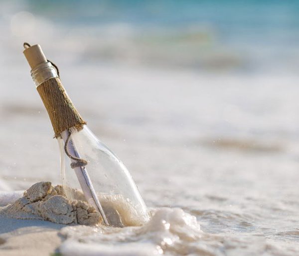 Послание в бутылке из Японии вымывается на пляже Гавайев спустя 37 лет